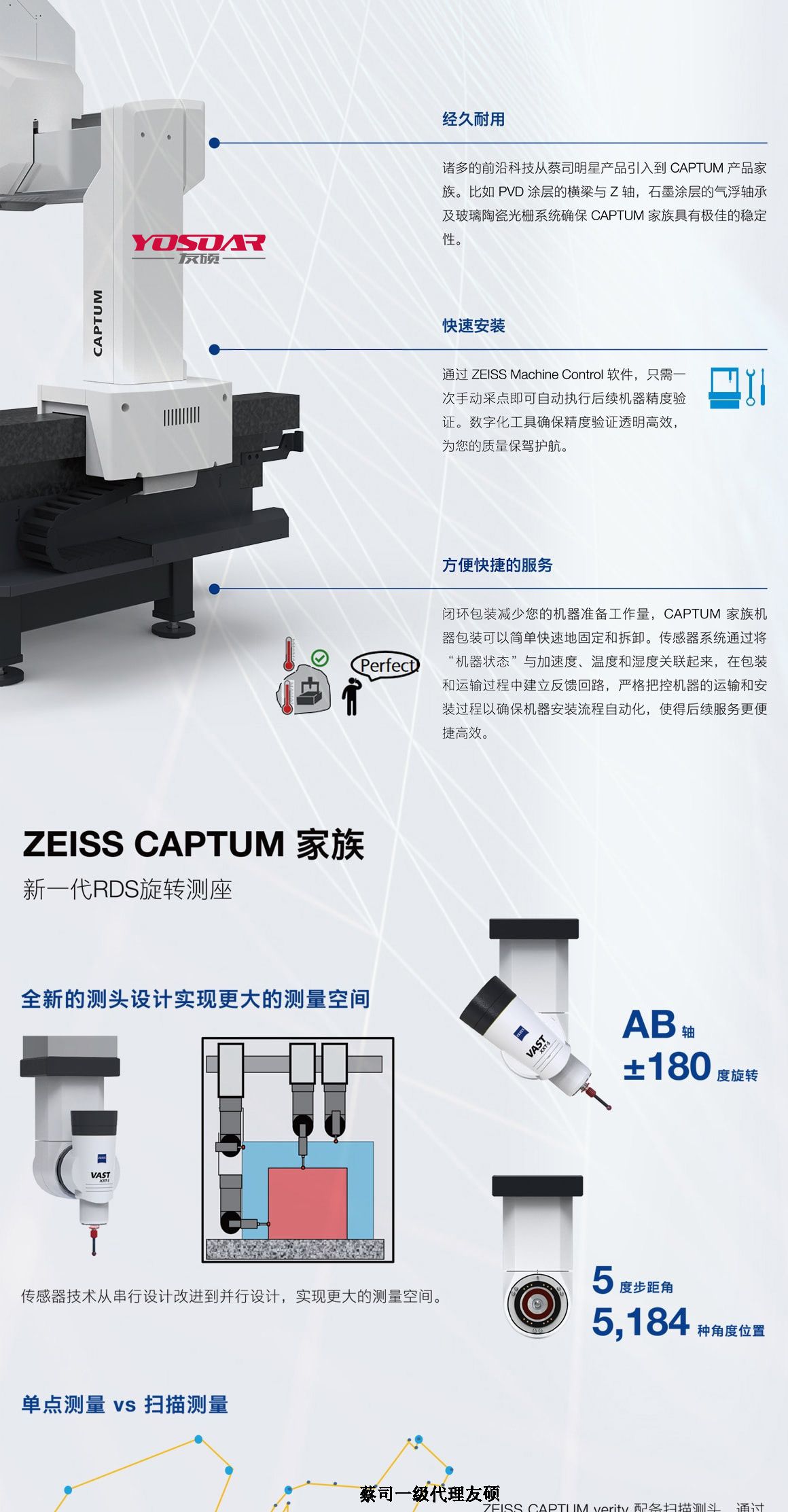 南充蔡司三坐标CAPTUM